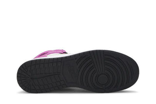 Jordan 1 Mid White Black Cyber Pink (GS)