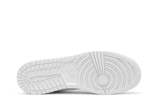 Jordan 1 Low Triple White Tumbled Leather (GS)