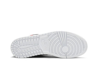 Jordan 1 Mid White Black Gym Red