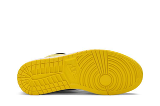 Jordan 1 Mid Yellow Toe Black