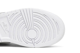 Jordan 1 Mid White Black Gym Red (GS)