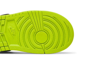 Jordan 1 Mid Black Cyber Mystic Green (TD)