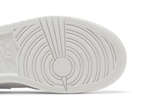 Jordan 1 Mid Triple White (2023) (GS)