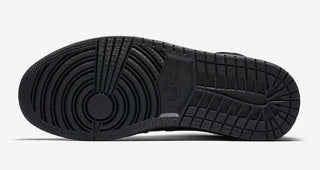 Jordan 1 Mid Black Black White