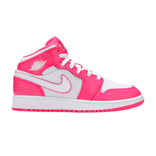Jordan 1 Mid Hyper Pink White (GS)