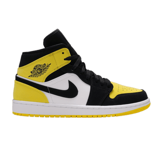 Jordan 1 Mid Yellow Toe Black