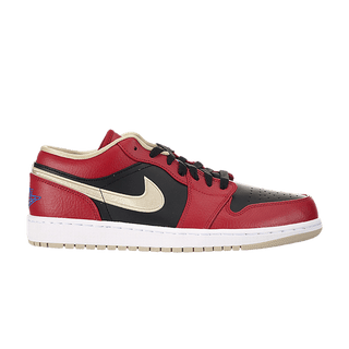 Jordan 1 Low Red Black Gold