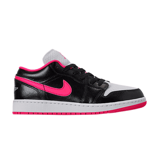 Jordan 1 Low Black White Hyper Pink (GS)