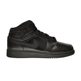 Jordan 1 Mid Triple Black (2015) (GS)