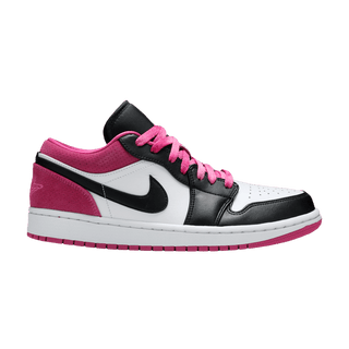 Jordan 1 Low Black Active Fuchsia