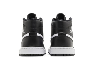 Jordan 1 Mid Black White (Women's)