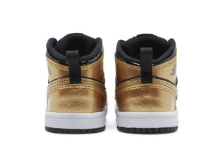 Jordan 1 Mid SE Metallic Gold Black (TD)