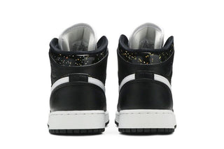 Jordan 1 Mid Black Speckle (GS)