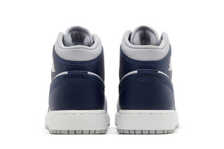 Jordan 1 Mid Wolf Grey Midnight Navy (GS)