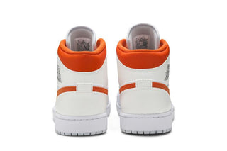 Jordan 1 Mid Starfish Pure Platinum