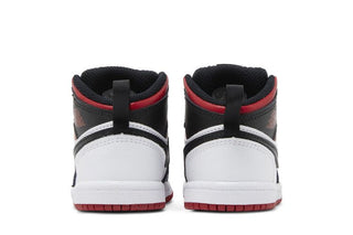 Jordan 1 Mid White Gym Red (TD)