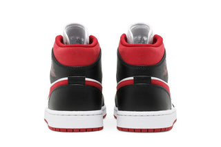 Jordan 1 Mid Gym Red Black White