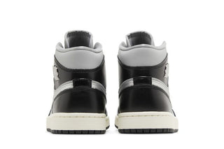 Jordan 1 Mid SE Black Metallic Silver (Women's)