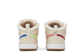 Jordan 1 Mid Utility Fleece Pearl White (TD)