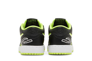 Jordan 1 Low SE Black Cat Volt (GS)