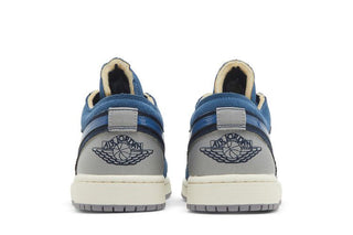 Jordan 1 Low SE Craft Obsidian French Blue Ashen Slate White
