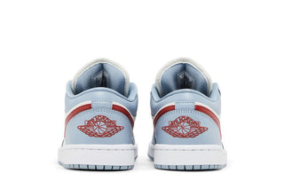 Jordan 1 Low Blue Whisper Dune Red (Women's)