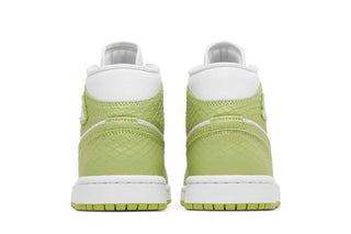 Jordan 1 Mid Green Python (Women's)