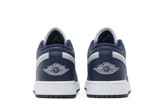 Jordan 1 Low Midnight Navy Wolf Grey (GS)