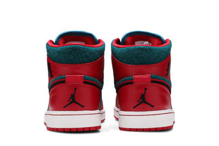 Jordan 1 Mid Gym Red Black Dark Sea