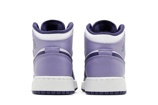Jordan 1 Mid White Sky J Purple (GS)