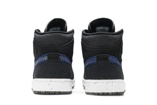 Jordan 1 Mid Crater Black
