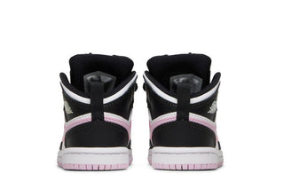 Jordan 1 Mid Black White Light Pink (TD)
