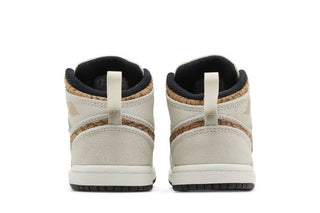 Jordan 1 Mid SE Light Orewood Brown White Light British Tan Metallic Gold (TD)