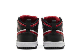 Jordan 1 Mid Black Fire Red (TD)
