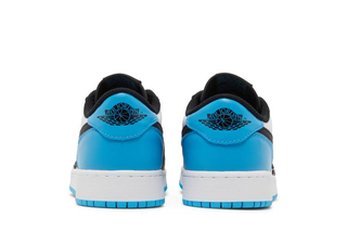 Jordan 1 Retro Low OG Black Dark Powder Blue (GS)