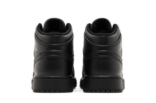 Jordan 1 Mid Triple Black (GS)