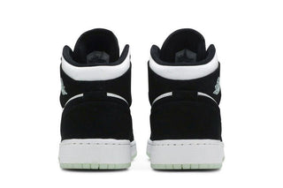 Jordan 1 Mid White Black Teal Tint (GS)