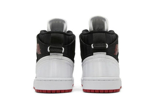 Jordan 1 Mid SE Utility Canvas White Black Gym Red (Women's)