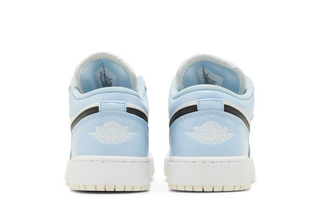 Jordan 1 Low Ice Blue Black (GS)