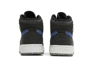 Jordan 1 Mid SE Crater Black (GS)