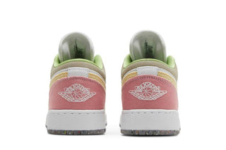 Jordan 1 Low Pastel Grind Vivid Green (GS)
