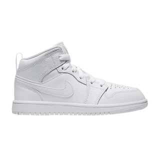 Jordan 1 Mid Triple White (2021) (PS)