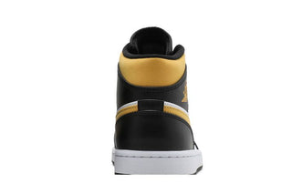 Jordan 1 Mid White Pollen Black