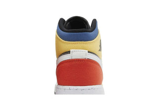 Jordan 1 Mid Multi-Color Canvas (GS)