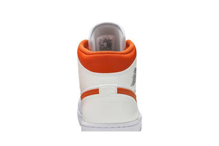 Jordan 1 Mid Starfish Pure Platinum