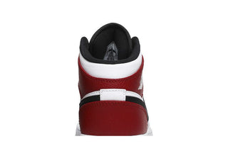 Jordan 1 Mid White Black Gym Red (GS)