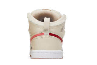 Jordan 1 Mid Utility Fleece Pearl White (TD)