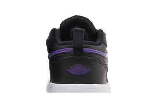 Jordan 1 Low ALT Purple Venom White Black (TD)