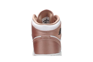 Jordan 1 Mid White Rose Gold (GS)