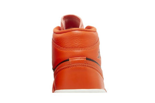 Jordan 1 Mid SE Rush Orange Crimson Bliss (Women's)